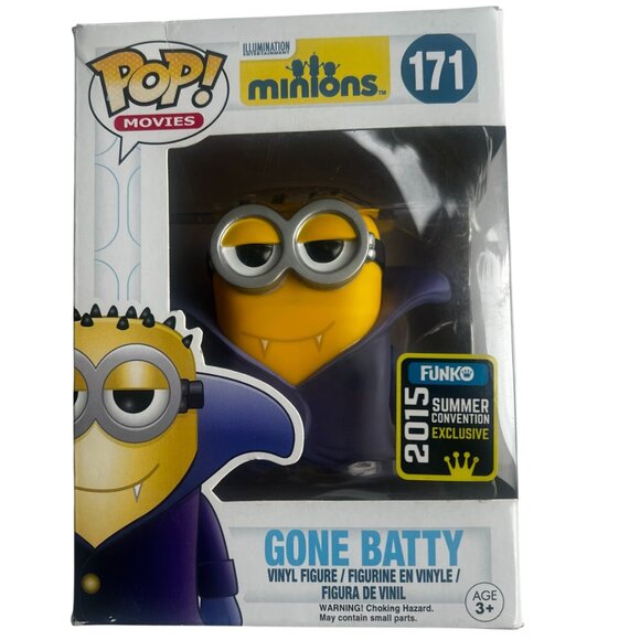 Funko Other - Gone Batty Minion 171 Funko POP from Minions Summer 2015 Exclusive